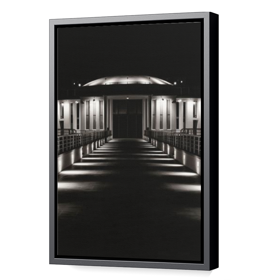 Thumbnail for Canvas - Black Floating Frame