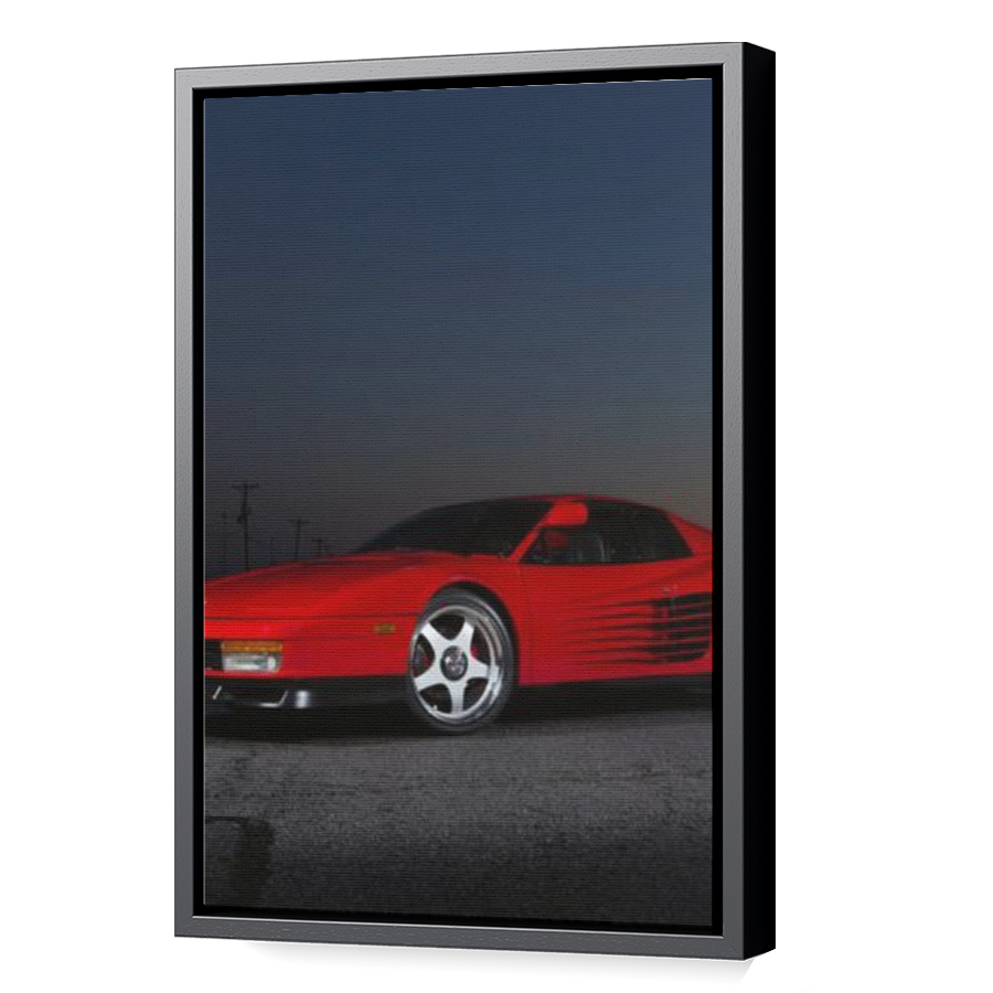 Thumbnail for Canvas - Black Floating Frame