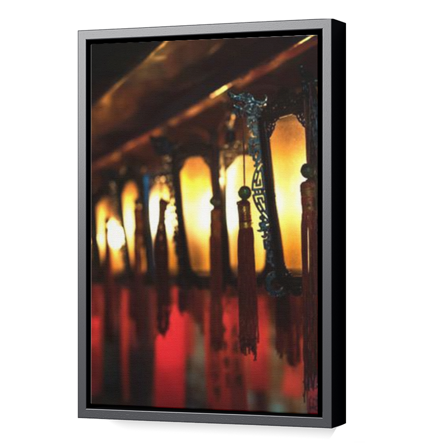 Thumbnail for Canvas - Black Floating Frame