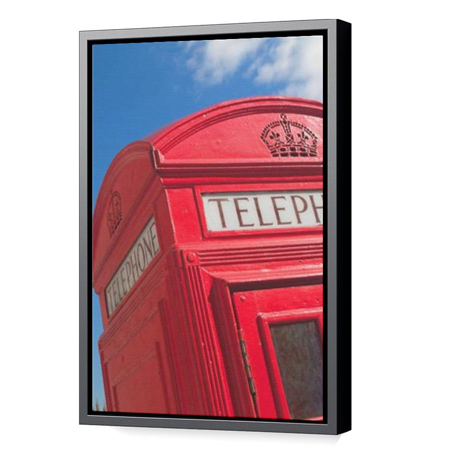 Thumbnail for Canvas - Black Floating Frame