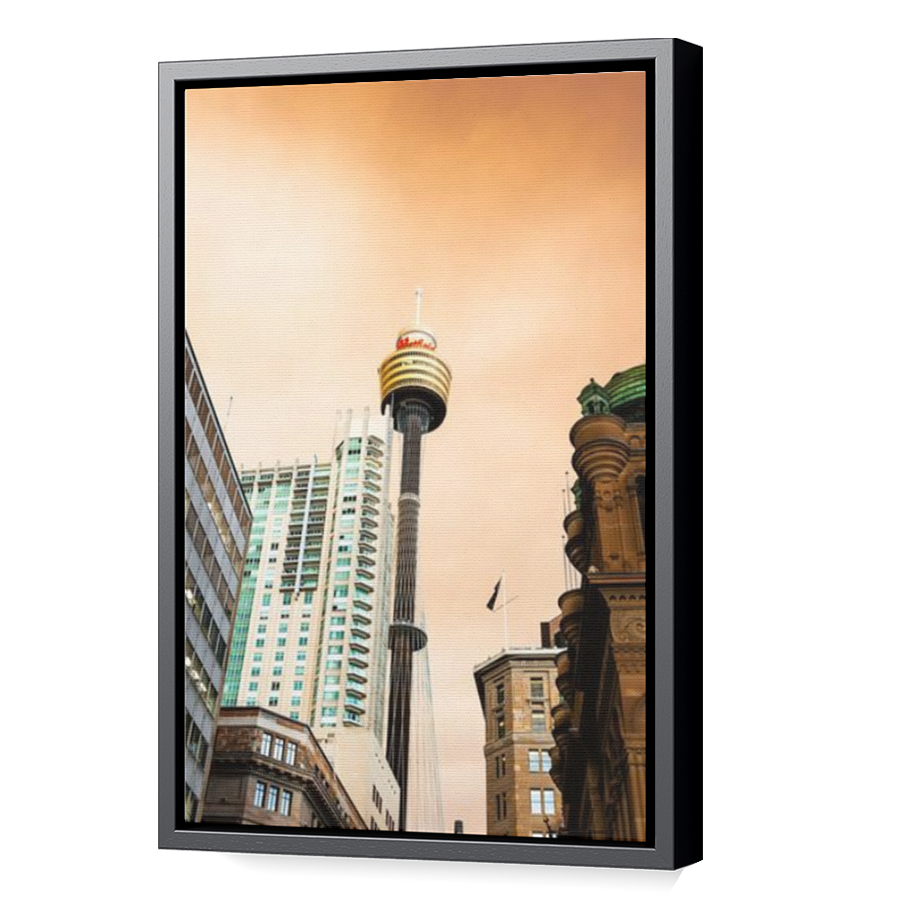 Thumbnail for Canvas - Black Floating Frame