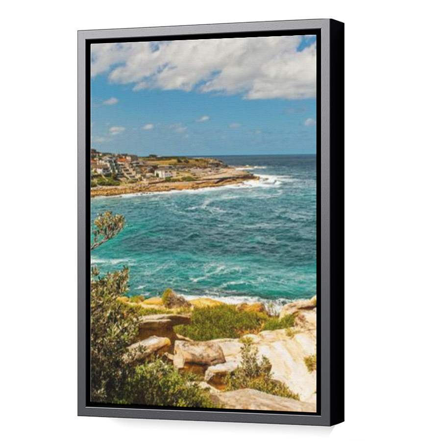 Thumbnail for Canvas - Black Floating Frame