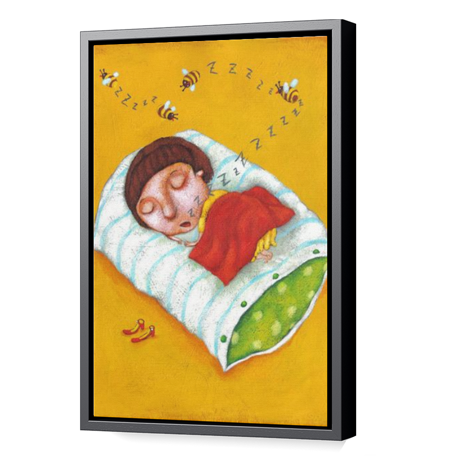 Thumbnail for Canvas - Black Floating Frame
