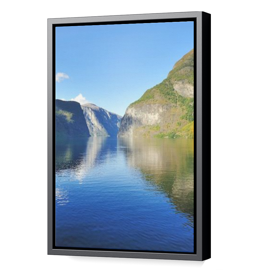 Thumbnail for Canvas - Black Floating Frame