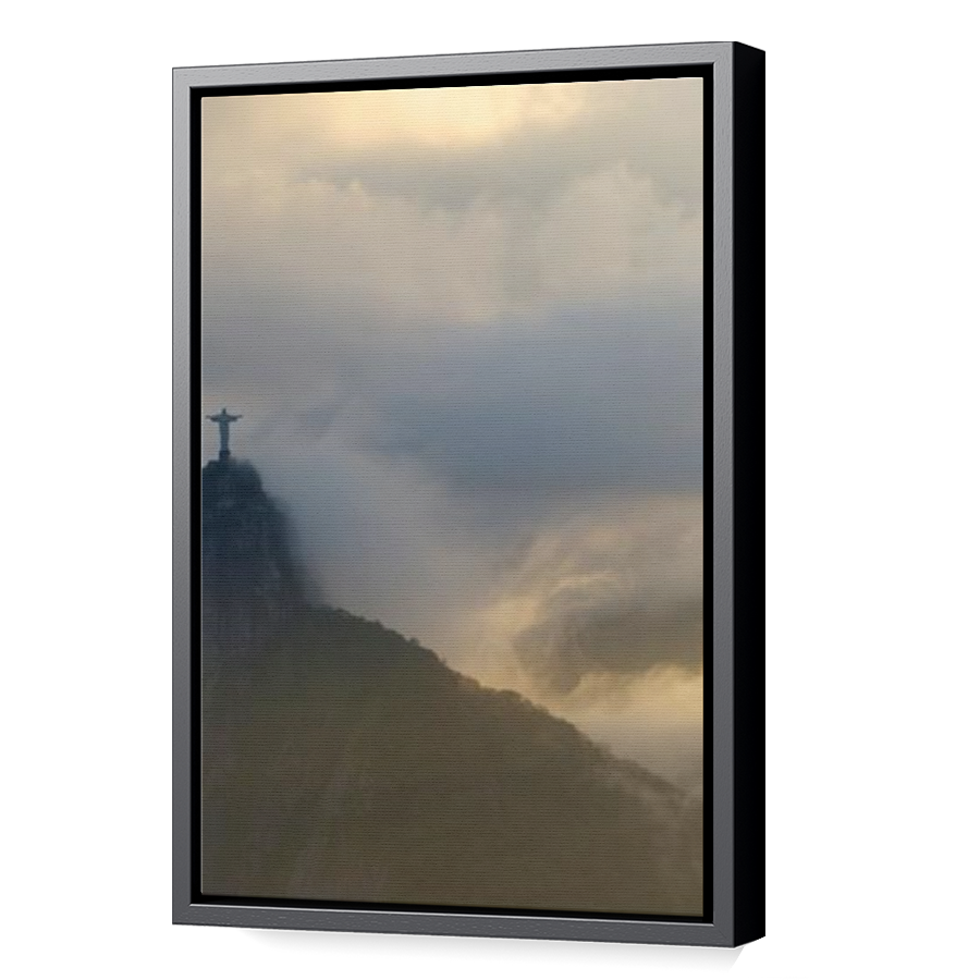 Thumbnail for Canvas - Black Floating Frame