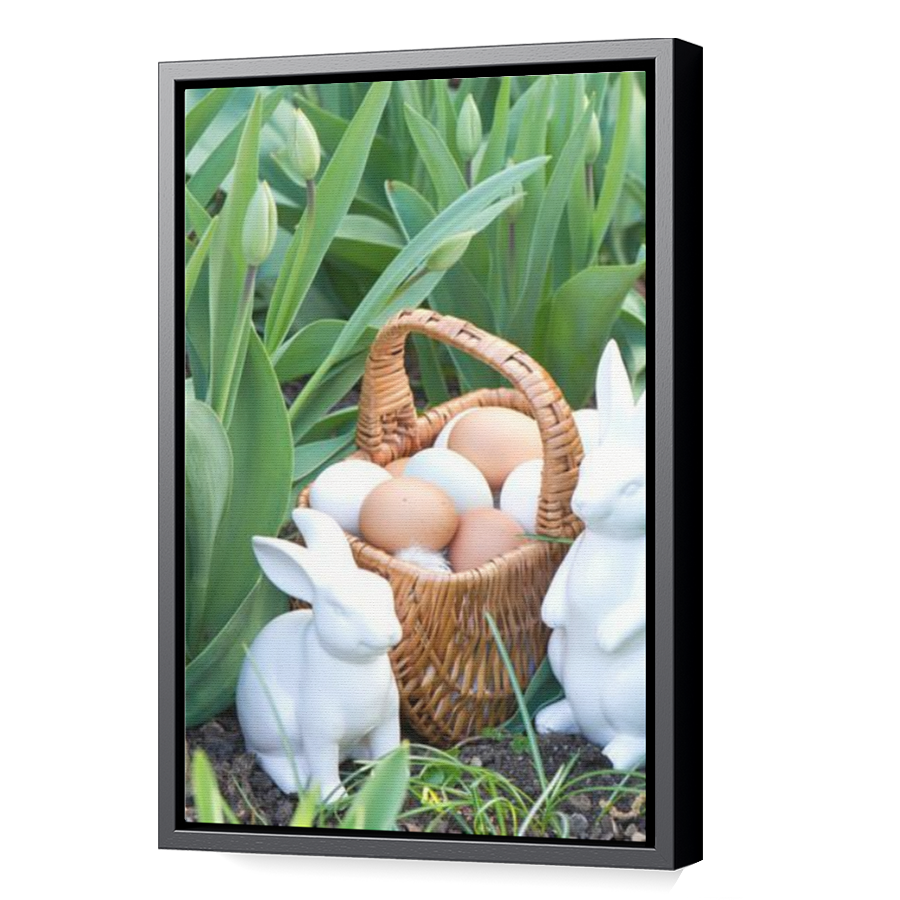 Thumbnail for Canvas - Black Floating Frame