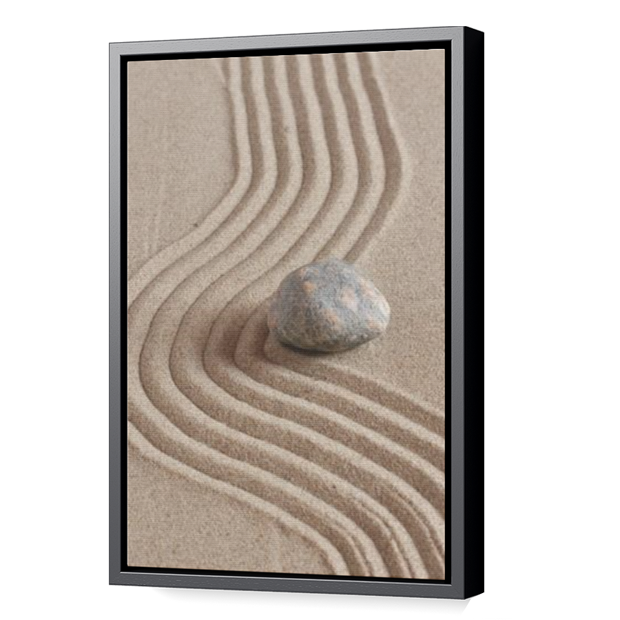 Thumbnail for Canvas - Black Floating Frame