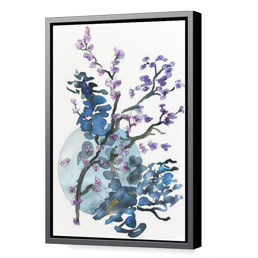Thumbnail for Canvas - Black Floating Frame
