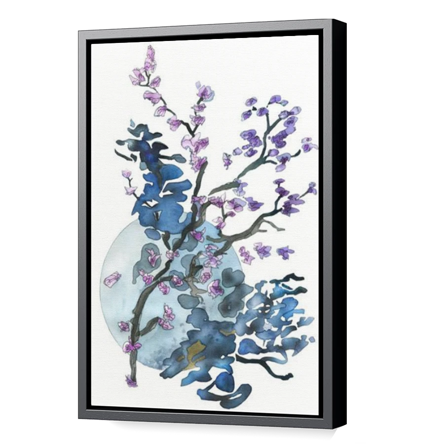 Thumbnail for Canvas - Black Floating Frame
