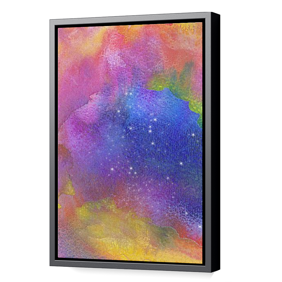 Thumbnail for Canvas - Black Floating Frame