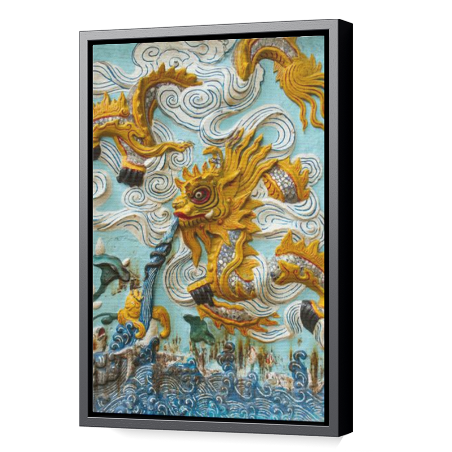 Thumbnail for Canvas - Black Floating Frame