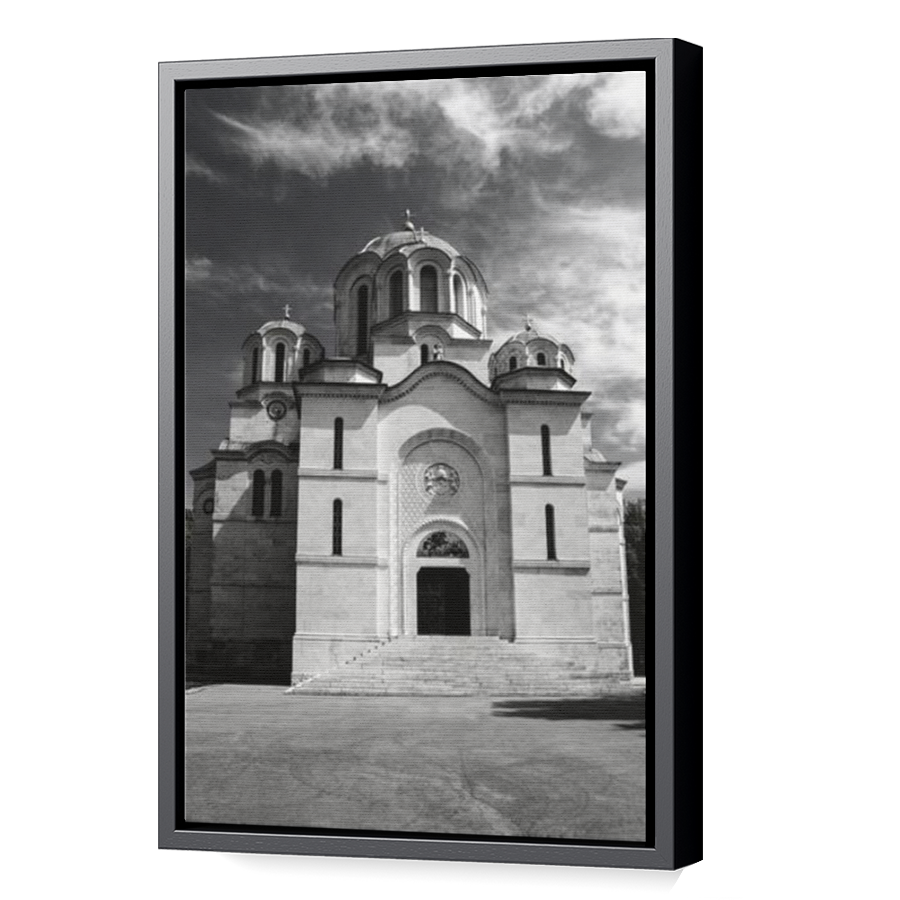 Thumbnail for Canvas - Black Floating Frame