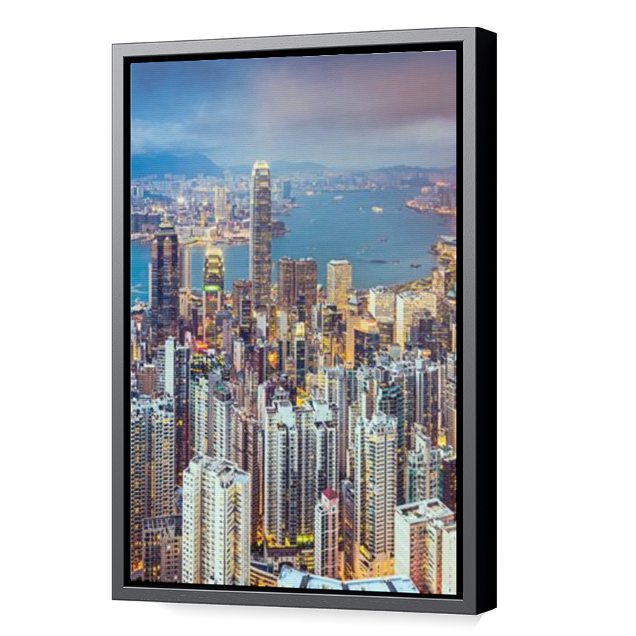 Thumbnail for Canvas - Black Floating Frame