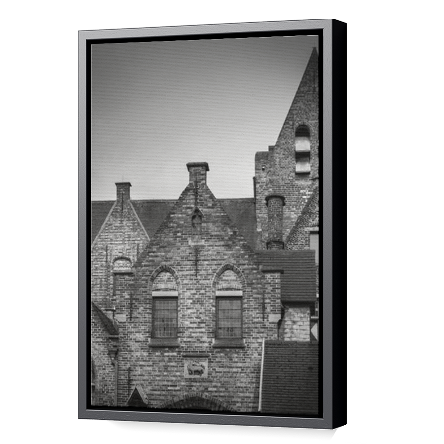 Thumbnail for Canvas - Black Floating Frame