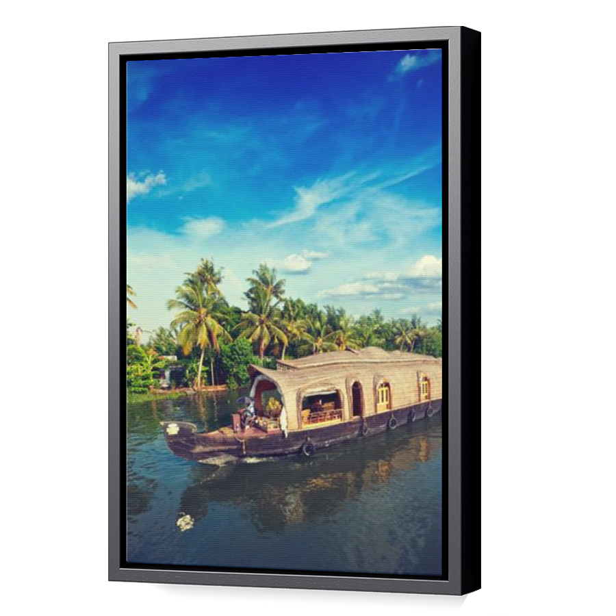 Thumbnail for Canvas - Black Floating Frame
