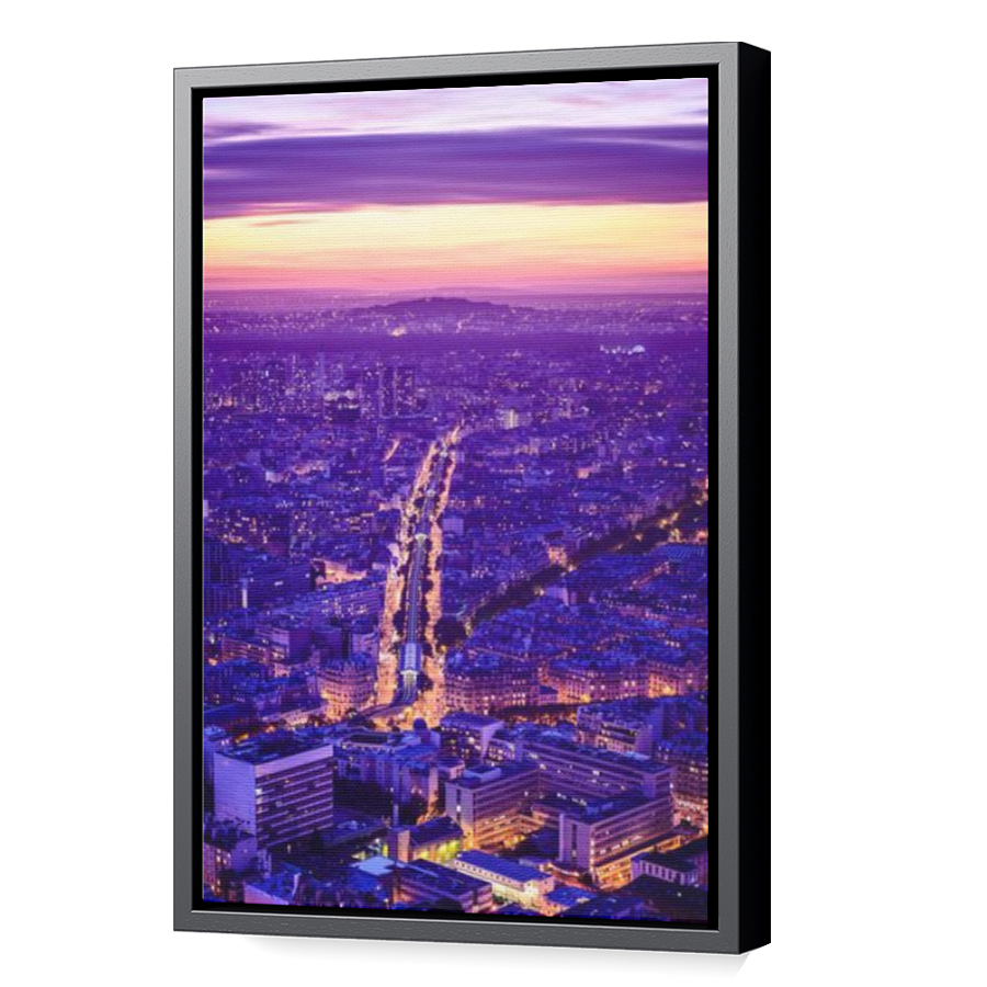 Thumbnail for Canvas - Black Floating Frame