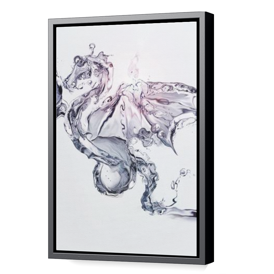Thumbnail for Canvas - Black Floating Frame