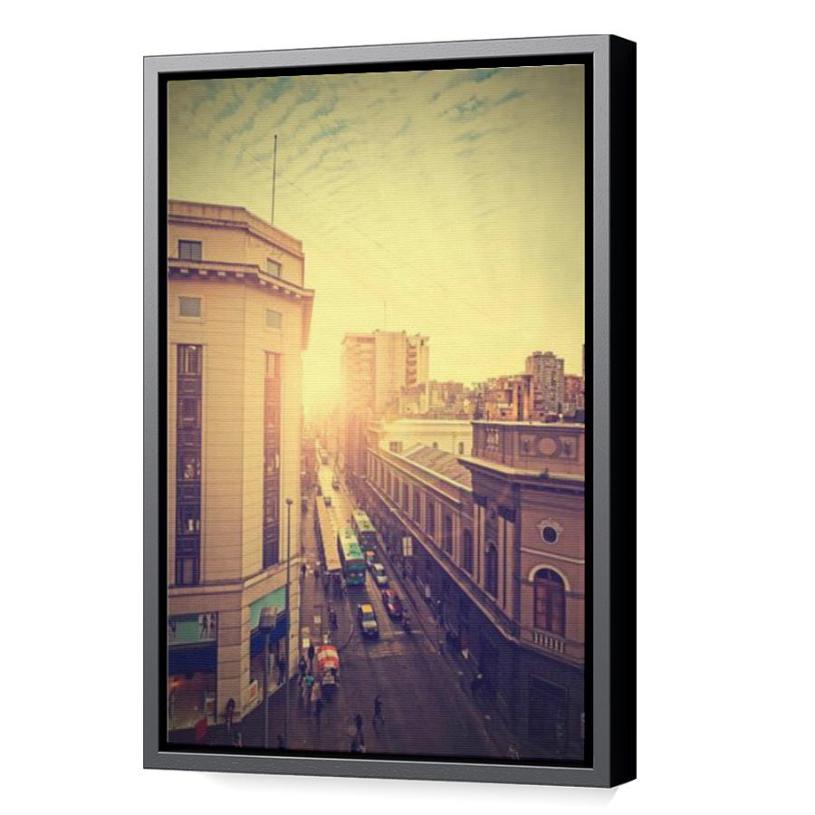 Thumbnail for Canvas - Black Floating Frame