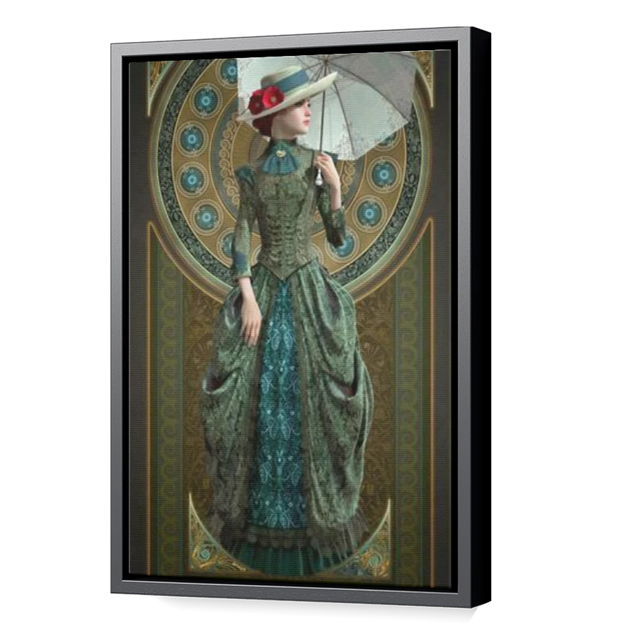 Thumbnail for Canvas - Black Floating Frame