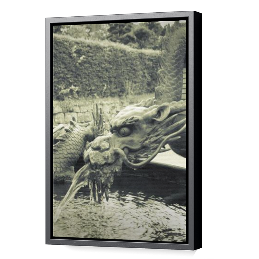 Thumbnail for Canvas - Black Floating Frame