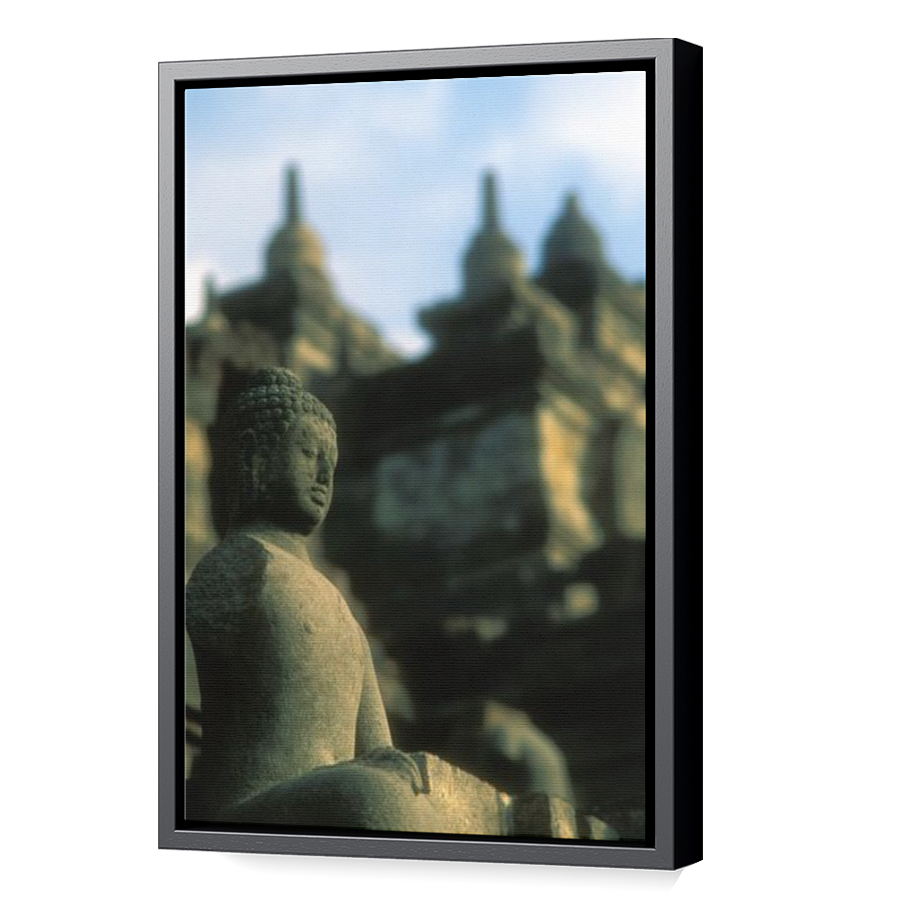 Thumbnail for Canvas - Black Floating Frame