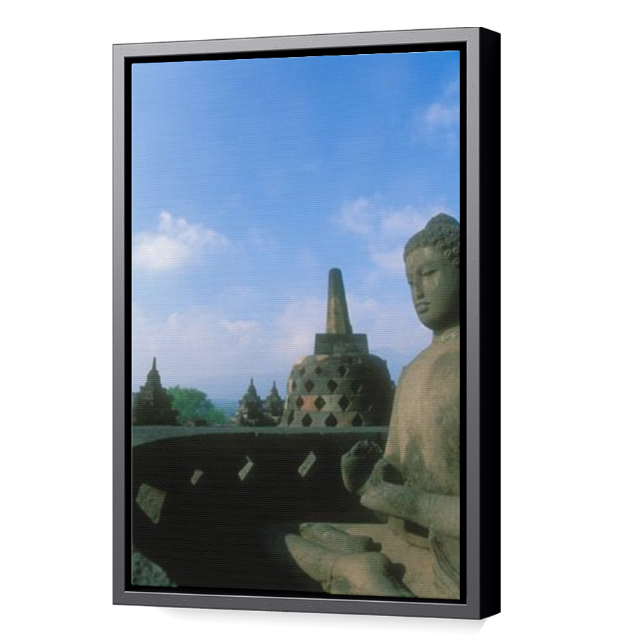 Thumbnail for Canvas - Black Floating Frame