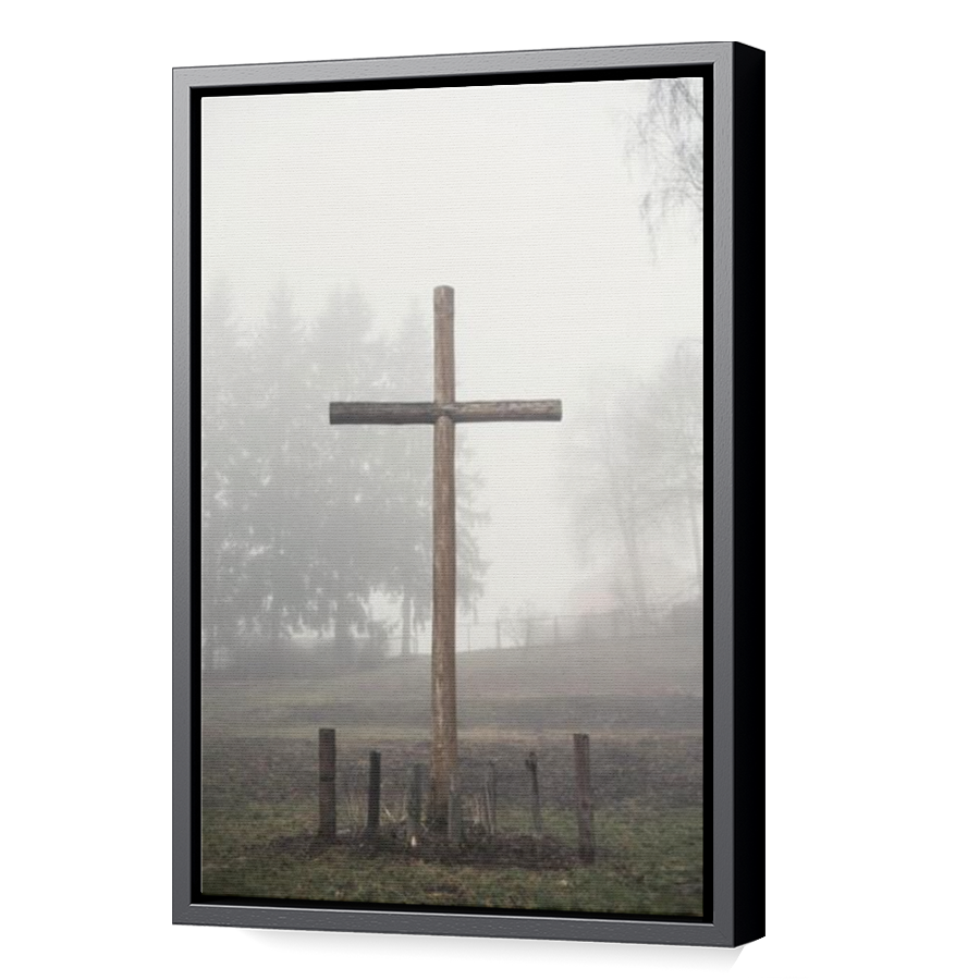 Thumbnail for Canvas - Black Floating Frame