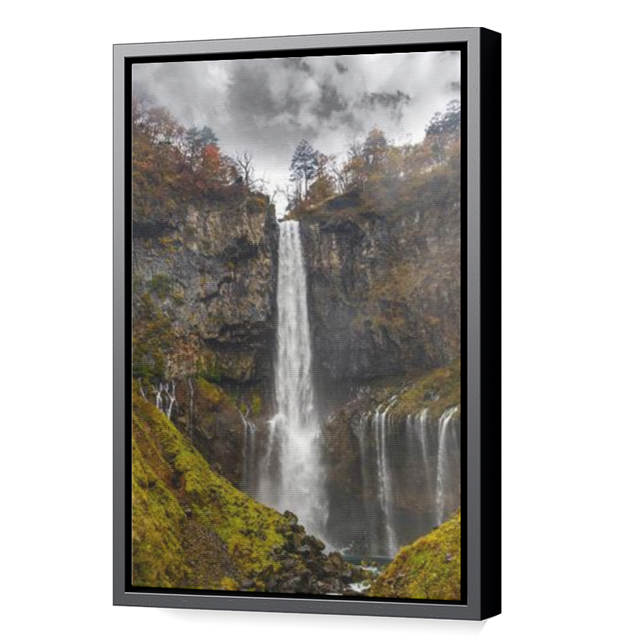 Thumbnail for Canvas - Black Floating Frame