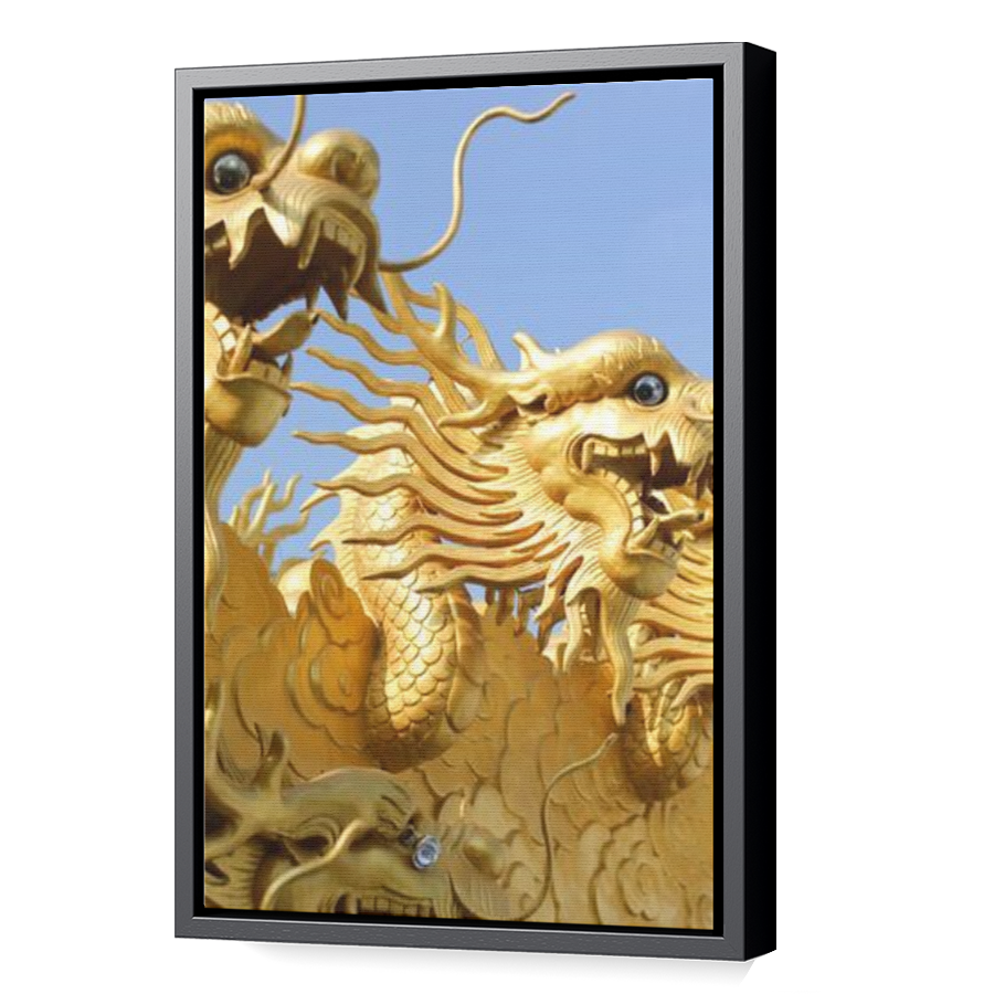 Thumbnail for Canvas - Black Floating Frame