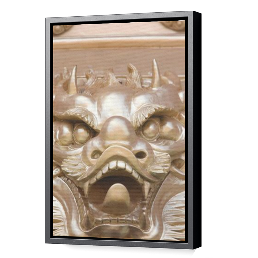 Thumbnail for Canvas - Black Floating Frame