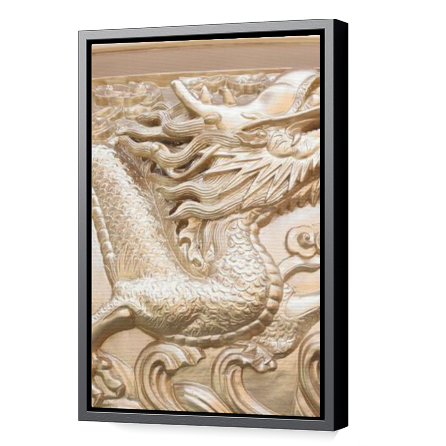 Thumbnail for Canvas - Black Floating Frame