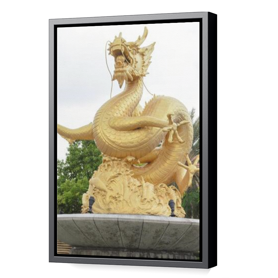 Thumbnail for Canvas - Black Floating Frame