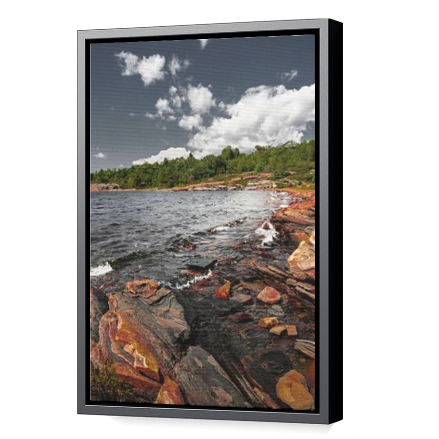 Thumbnail for Canvas - Black Floating Frame
