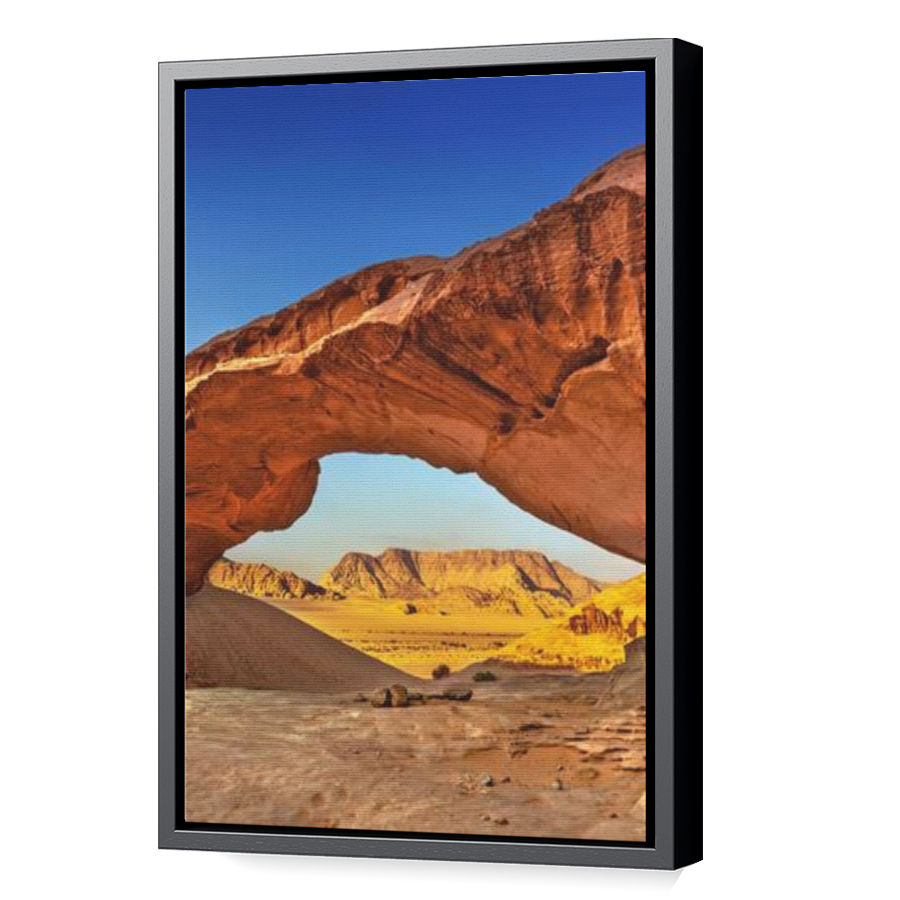 Thumbnail for Canvas - Black Floating Frame
