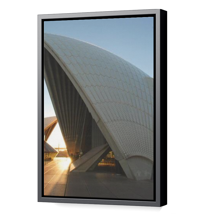Thumbnail for Canvas - Black Floating Frame