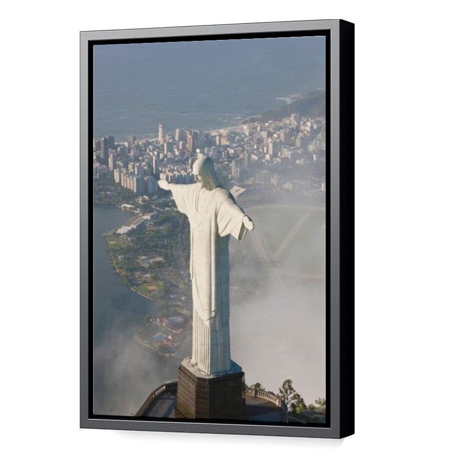 Thumbnail for Canvas - Black Floating Frame