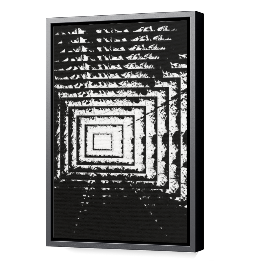 Thumbnail for Canvas - Black Floating Frame