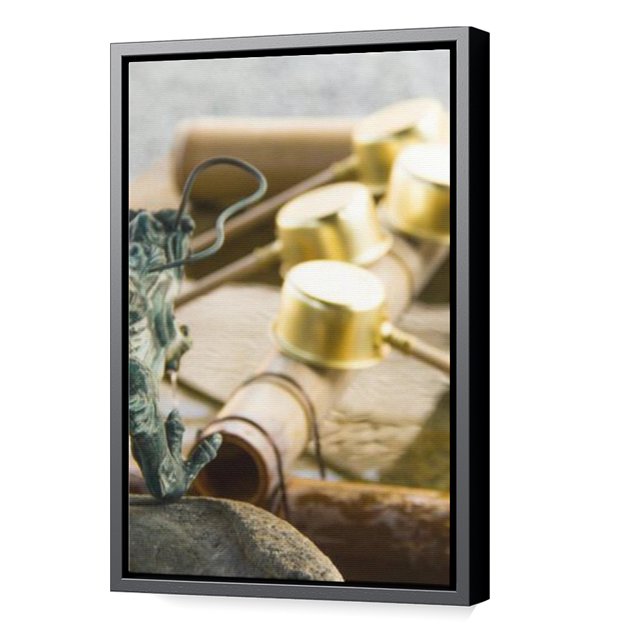 Thumbnail for Canvas - Black Floating Frame