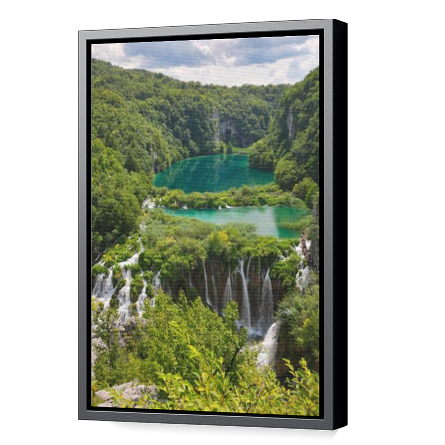 Thumbnail for Canvas - Black Floating Frame