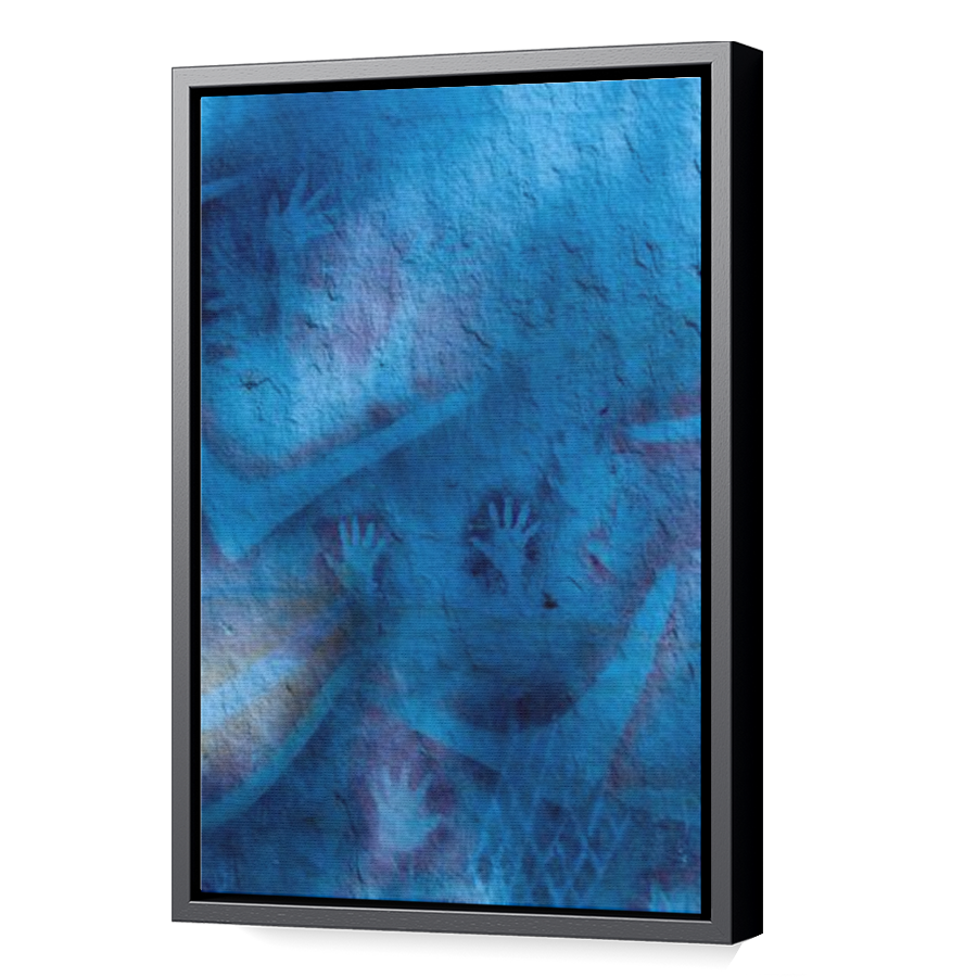 Thumbnail for Canvas - Black Floating Frame