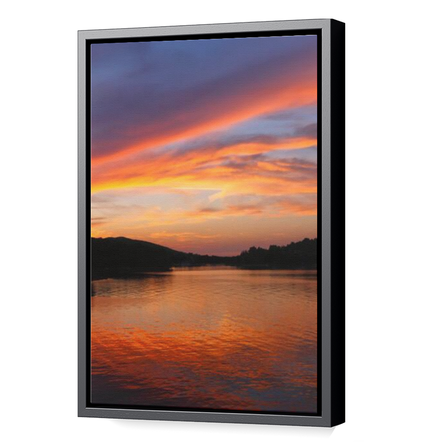 Thumbnail for Canvas - Black Floating Frame