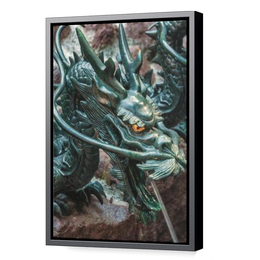 Thumbnail for Canvas - Black Floating Frame