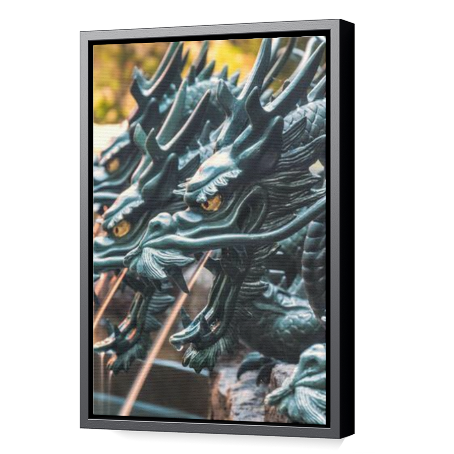 Thumbnail for Canvas - Black Floating Frame