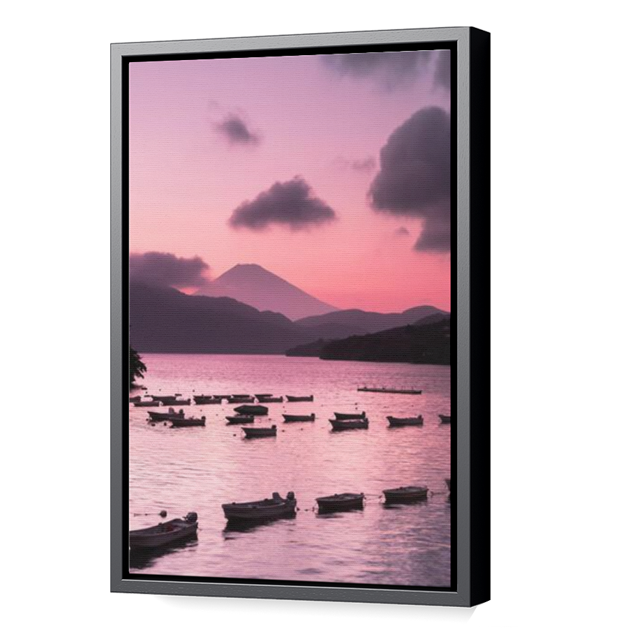 Thumbnail for Canvas - Black Floating Frame