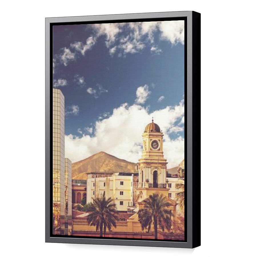 Thumbnail for Canvas - Black Floating Frame
