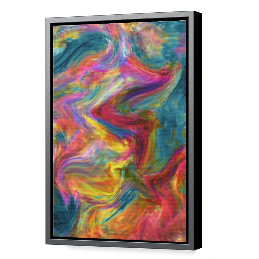 Thumbnail for Canvas - Black Floating Frame