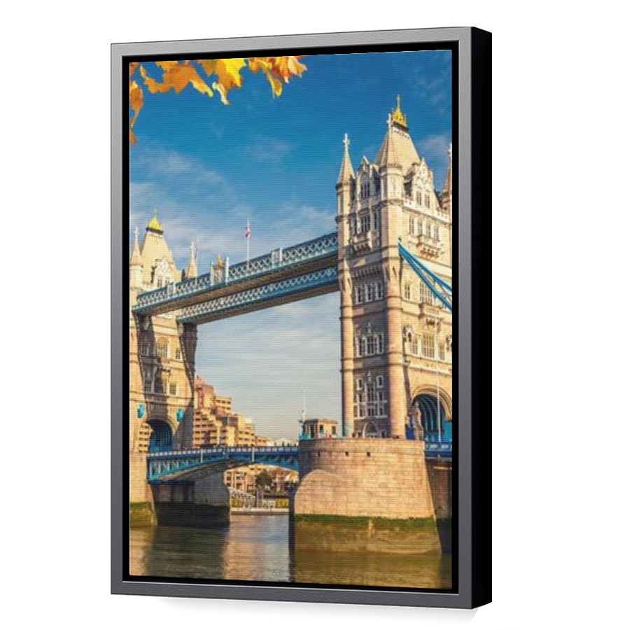 Thumbnail for Canvas - Black Floating Frame