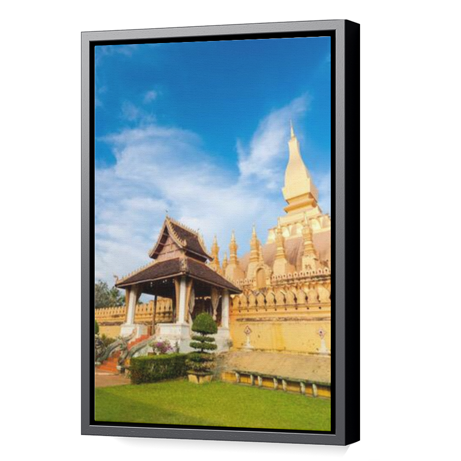 Thumbnail for Canvas - Black Floating Frame