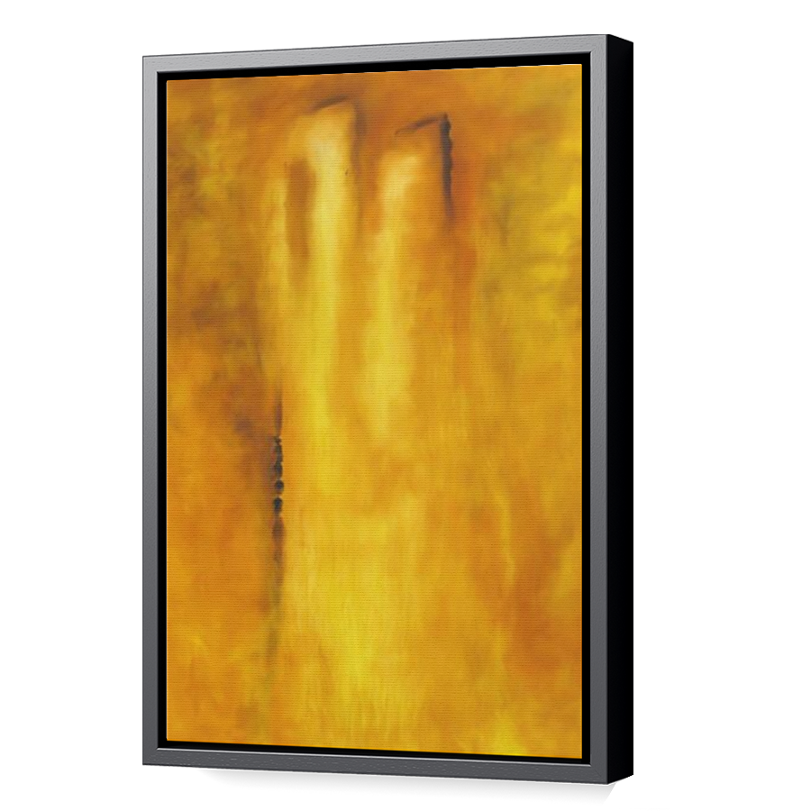 Thumbnail for Canvas - Black Floating Frame