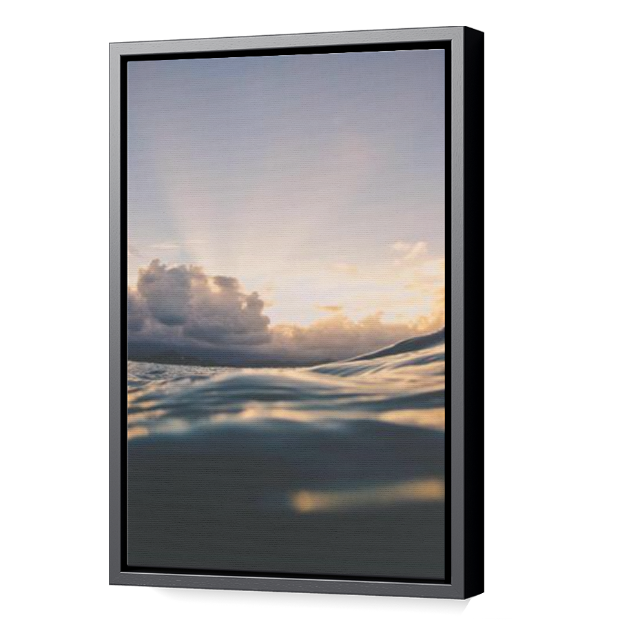 Thumbnail for Canvas - Black Floating Frame